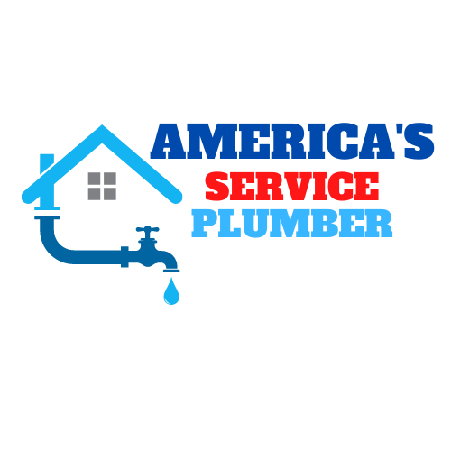 Americas service plumber logo